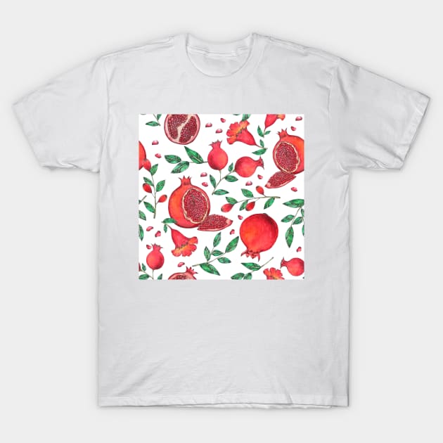 Pomegranate Fruits T-Shirt by gronly